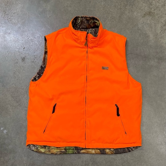 Woolrich Realtree Hardwoods Camo Reversible Outdoor Vest - Picture 4 of 9